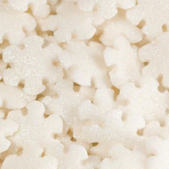 Picture of SUGAR SNOWFLAKES EDIBLE SPRINKLES X 50G